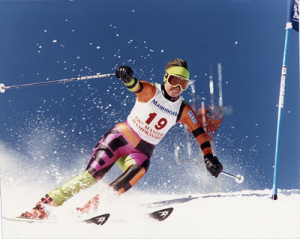 Eddy Ancinas as a competitive ski racer